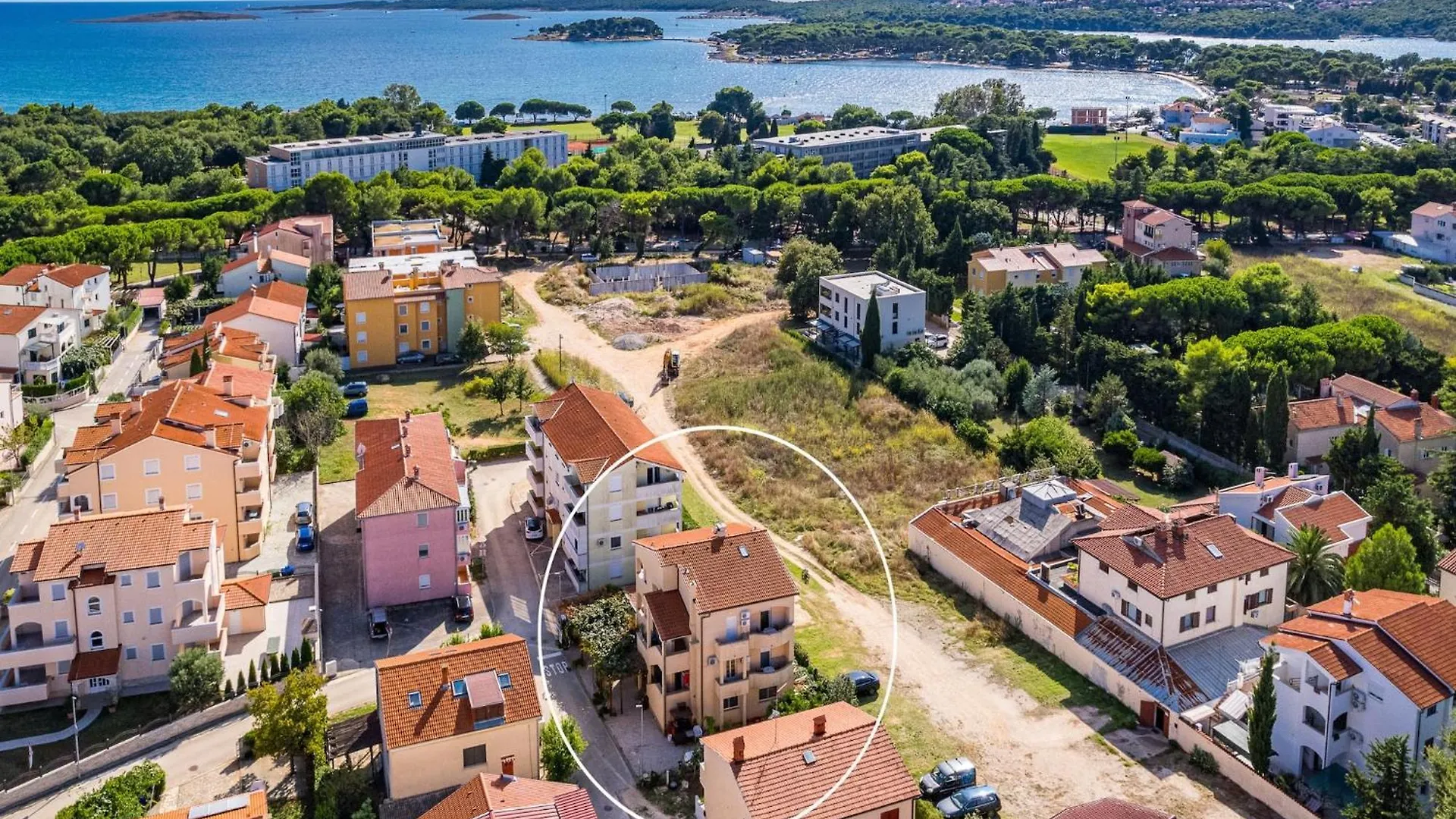 Apartment Studio With Sea View From Balcony Medulin